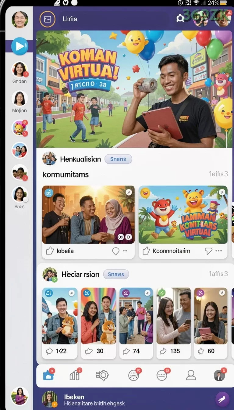 Cuplikan layar JKTGAME — halaman utama