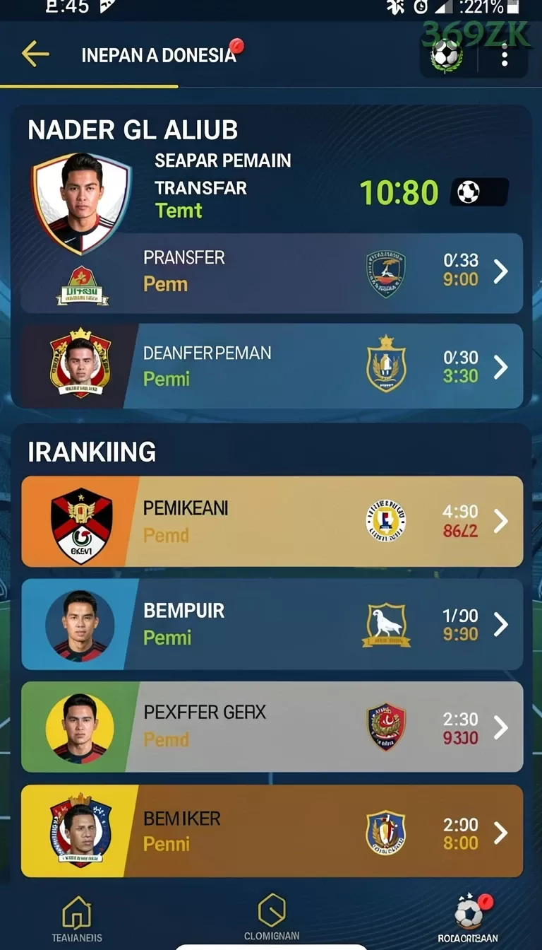 Cuplikan layar NAGA2000 — menu navigasi